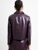 Load image into Gallery viewer, Kayleigh Pu Bomber Jacket
