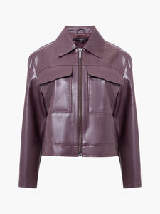 Kayleigh Pu Bomber Jacket