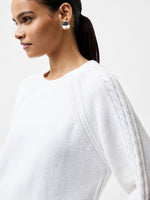 Load image into Gallery viewer, French Connection Lily Cable Sleeve Jumper
