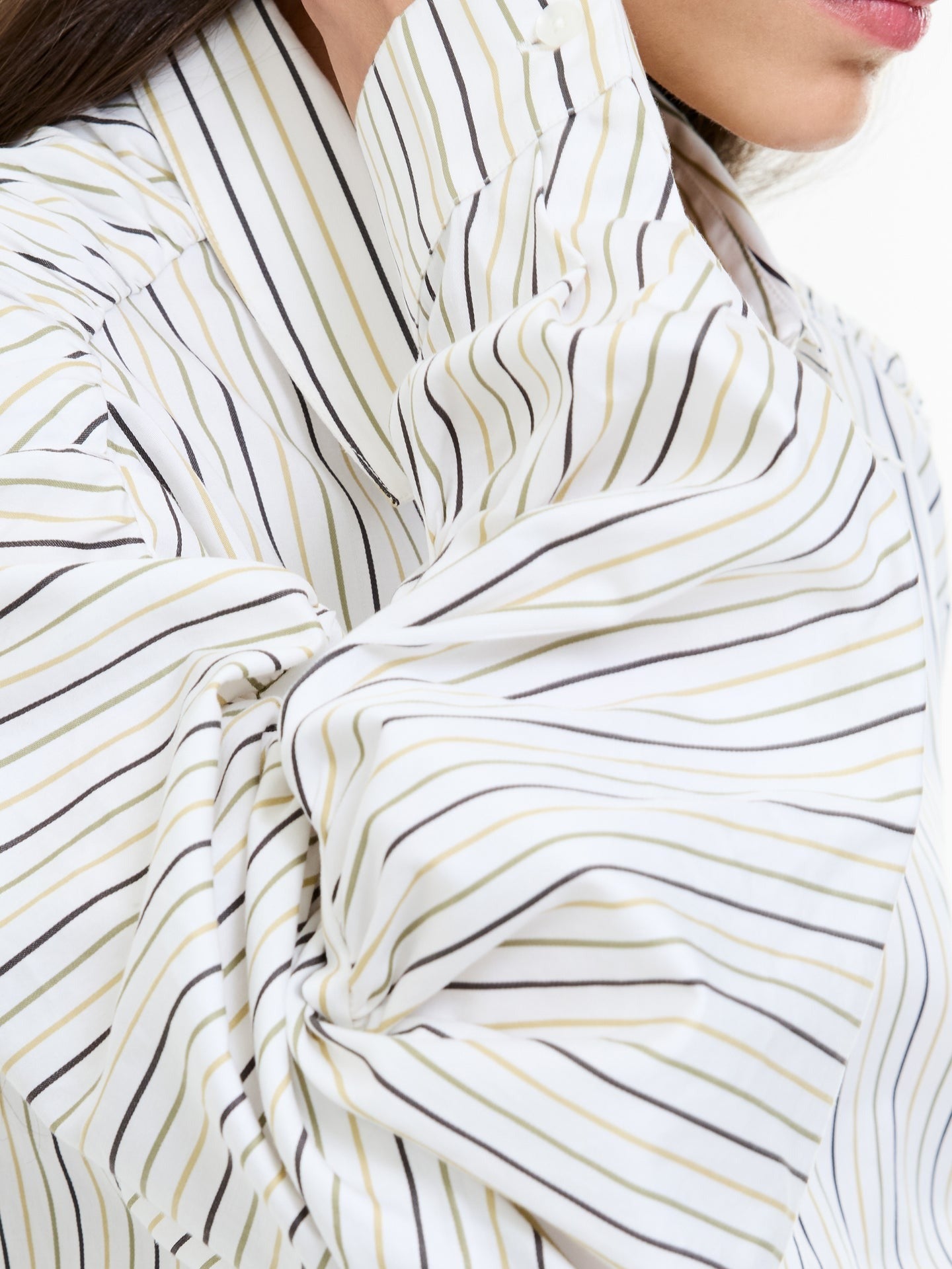 Cambria Stripe Cotton Shirt