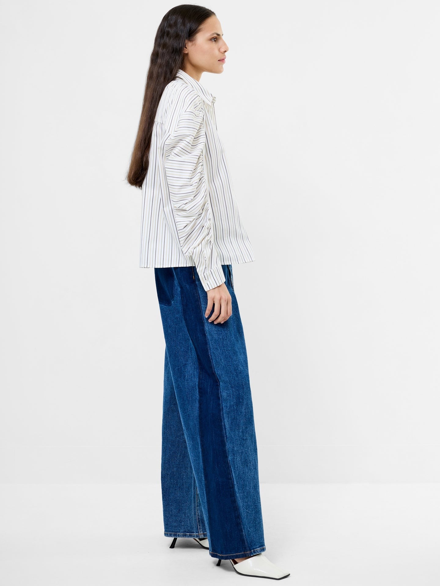 Cambria Stripe Cotton Shirt