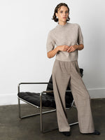 Load image into Gallery viewer, Kezia Short Sleeve Mock Neck Top
