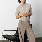 Load image into Gallery viewer, Kezia Short Sleeve Mock Neck Top
