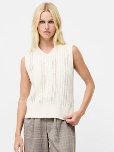 French Connection Glinda Cable Knit Vest