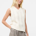 Load image into Gallery viewer, French Connection Glinda Cable Knit Vest
