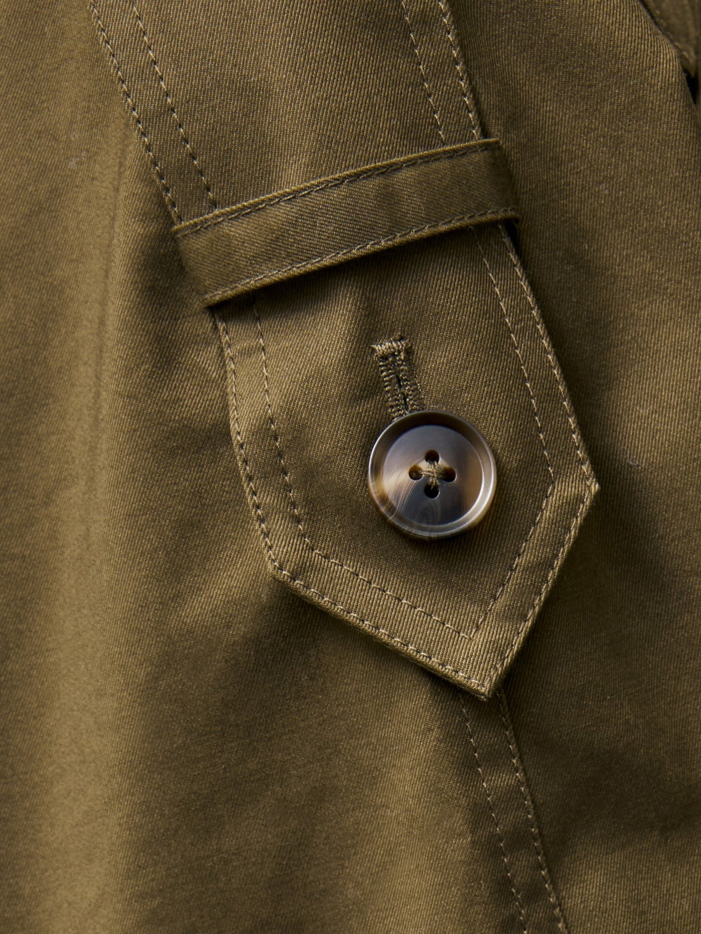 French Connection Denby Cropped Trench Coat
