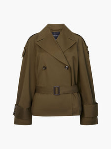 French Connection Denby Cropped Trench Coat