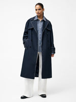 Load image into Gallery viewer, French Connection Afton Trench Coat
