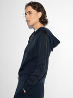 Load image into Gallery viewer, French Connection Wren Sleeve Trim Detail Hoodie
