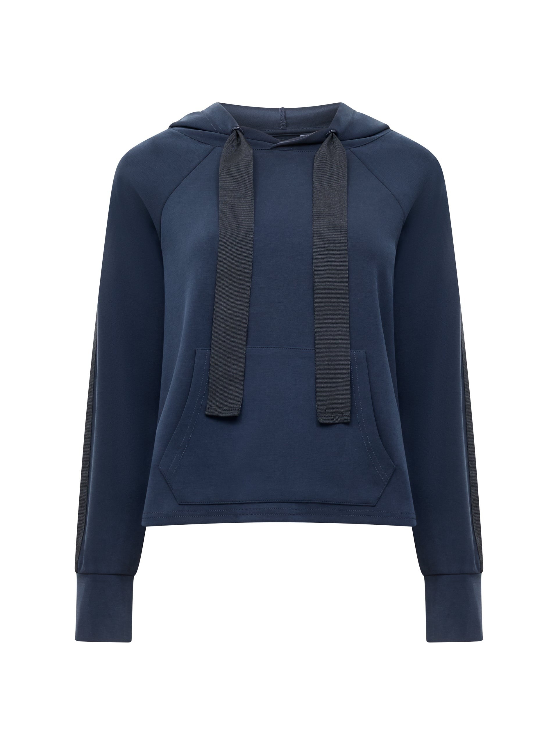 French Connection Wren Sleeve Trim Detail Hoodie