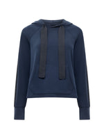 Load image into Gallery viewer, French Connection Wren Sleeve Trim Detail Hoodie
