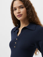 Load image into Gallery viewer, French Connection Larry V-neck Polo Top

