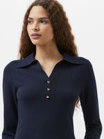 Load image into Gallery viewer, French Connection Larry V-neck Polo Top
