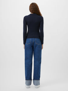 French Connection Larry V-neck Polo Top