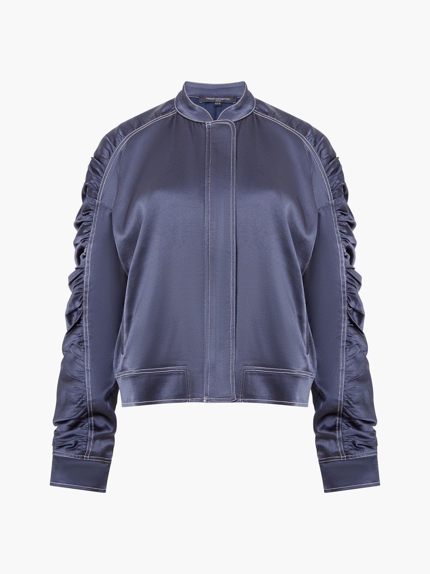 French Connection Akita Satin Stretch Jacket