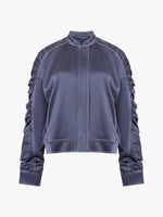 Load image into Gallery viewer, French Connection Akita Satin Stretch Jacket
