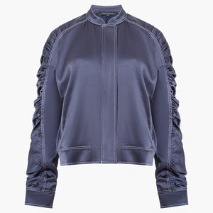 French Connection Akita Satin Stretch Jacket