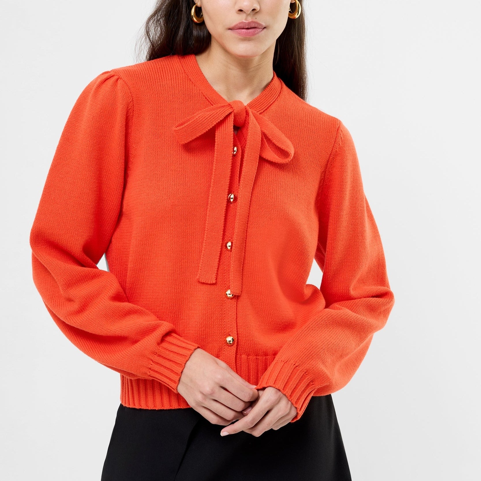 Varli Tie Neck Cardigan