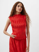 Load image into Gallery viewer, French Connection Moira Pleated Sleeveless Top

