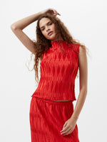 Load image into Gallery viewer, French Connection Moira Pleated Sleeveless Top
