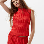 Load image into Gallery viewer, French Connection Moira Pleated Sleeveless Top
