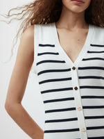 Load image into Gallery viewer, French Connection Nadina Sleeveless Stripe Knit Dress
