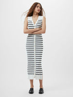 Load image into Gallery viewer, French Connection Nadina Sleeveless Stripe Knit Dress
