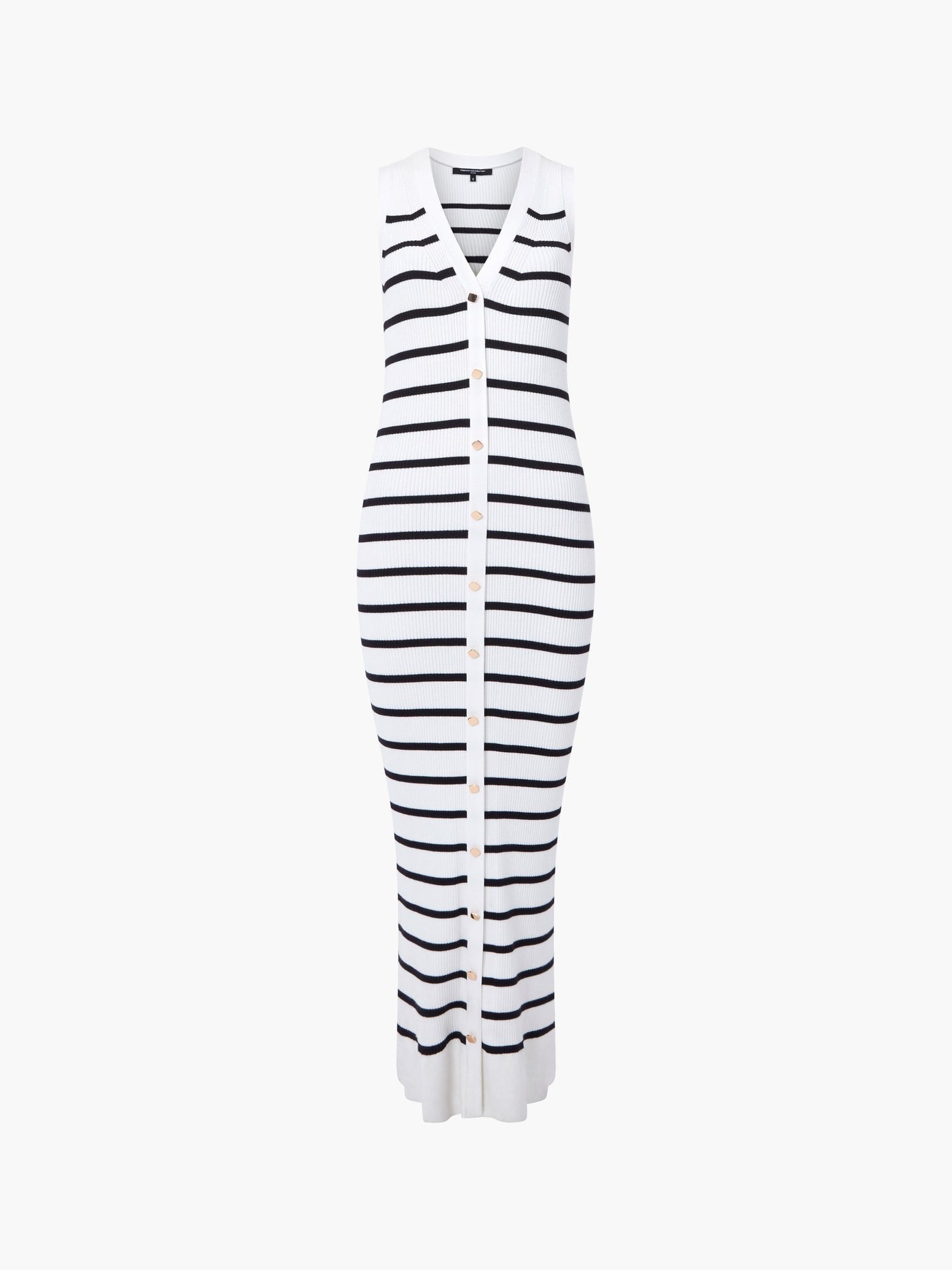 French Connection Nadina Sleeveless Stripe Knit Dress
