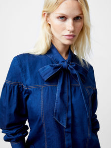 French Connection Zaves Chambray Button Through Shirt