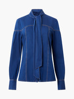 Load image into Gallery viewer, French Connection Zaves Chambray Button Through Shirt

