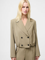 Load image into Gallery viewer, Vinnie Tailored Cropped Jacket
