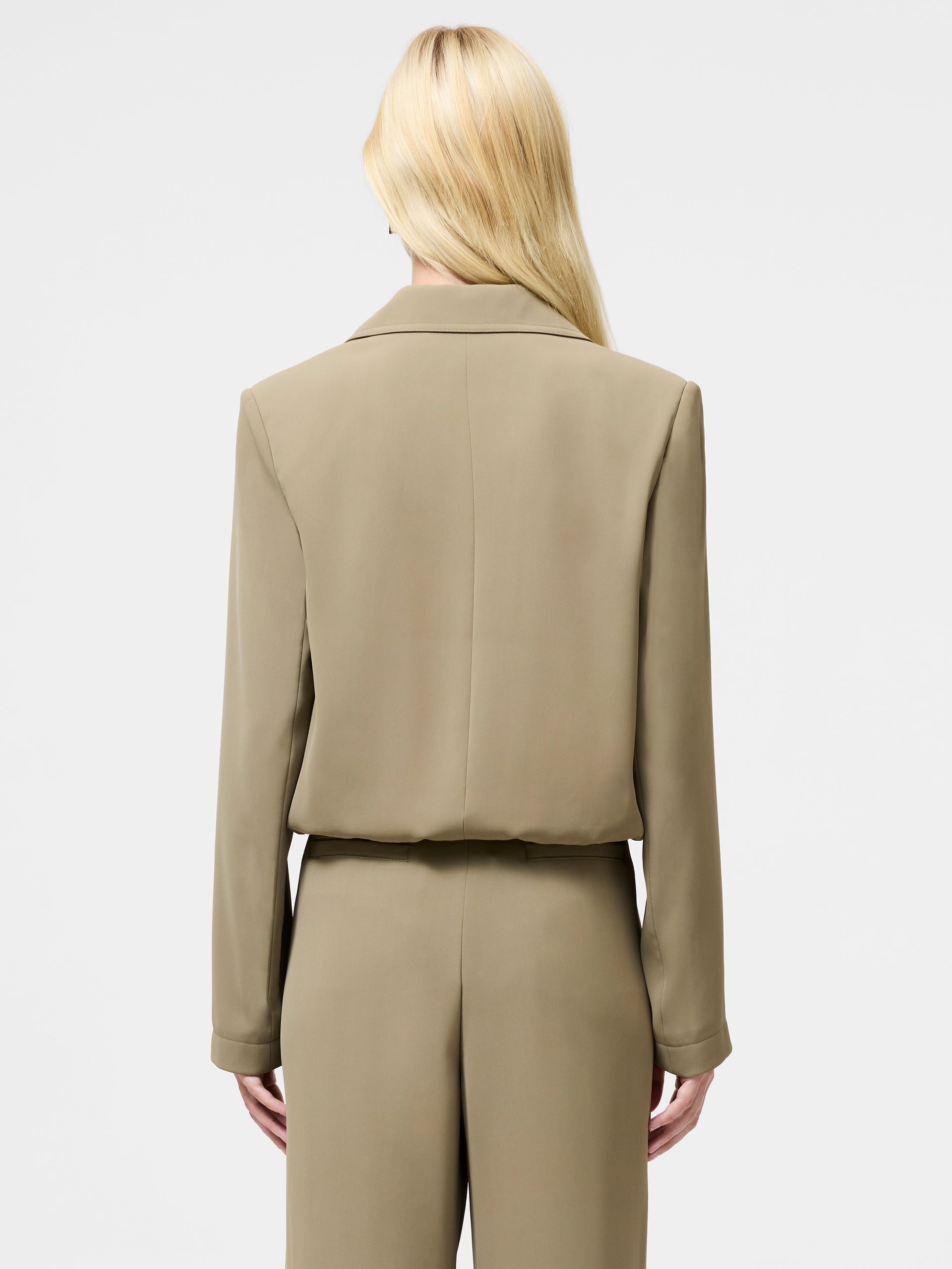 Vinnie Tailored Cropped Jacket