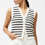 Load image into Gallery viewer, French Connection Lumi Mozart Knit Waistcoat
