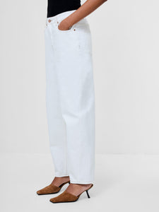 Loren Twill Barrel Leg Denim