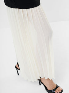 Zion Pleated Skirt Dress