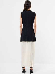 Zion Pleated Skirt Dress