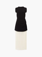Load image into Gallery viewer, Zion Pleated Skirt Dress

