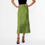 Load image into Gallery viewer, Elena Sequin Midi Skirt

