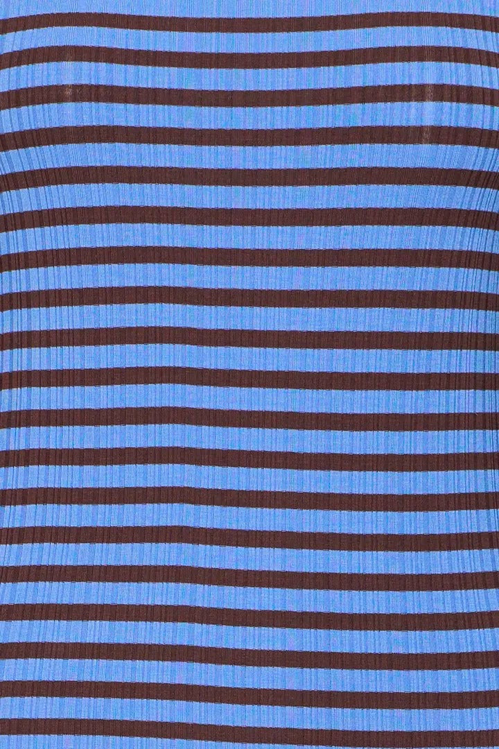 Ichi Ribbed Long Sleeve Top