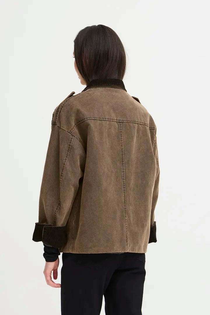 Ichi Faded Canvas Jacket