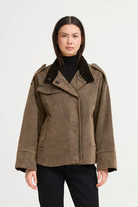 Ichi Faded Canvas Jacket