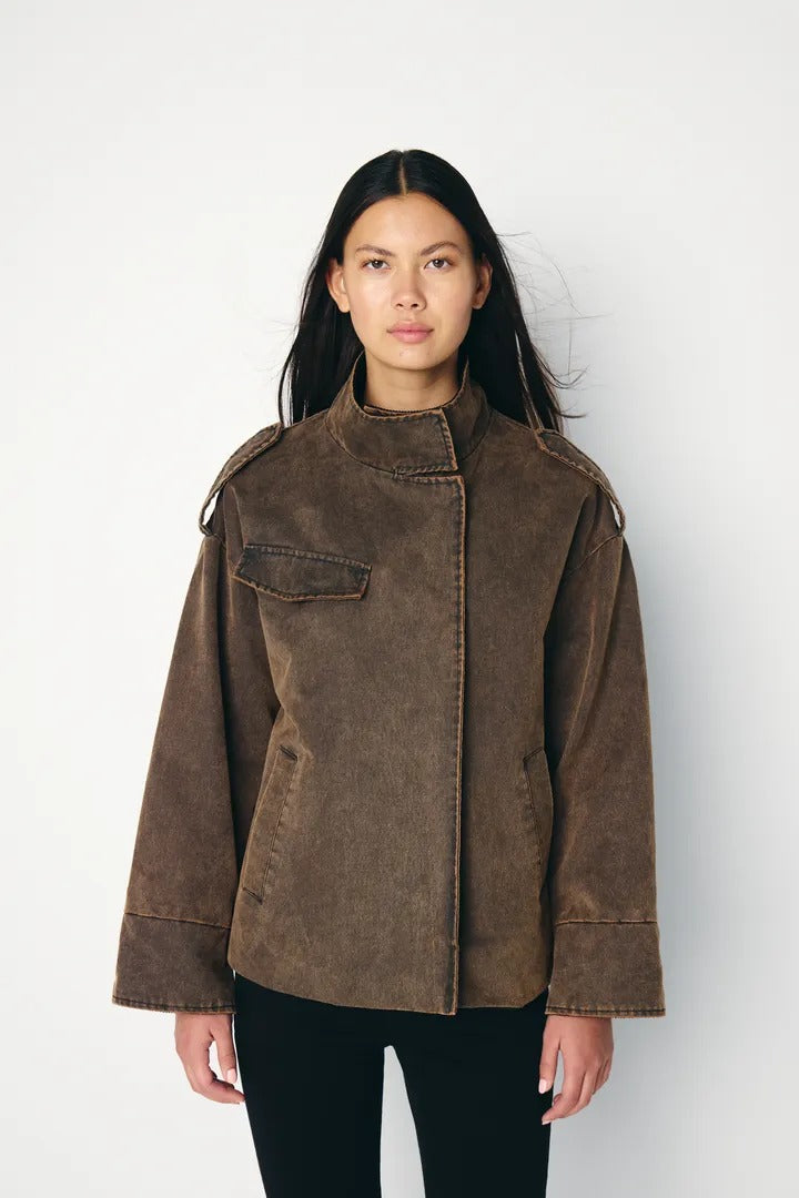 Ichi Faded Canvas Jacket