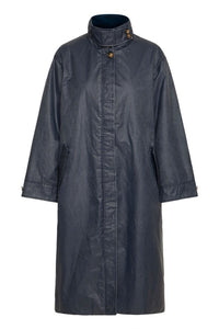Ichi Long Waxed Coat