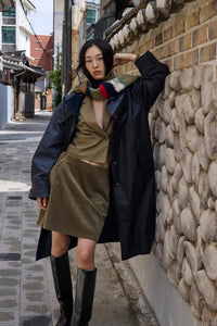 Ichi Long Waxed Coat