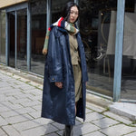 Load image into Gallery viewer, Ichi Long Waxed Coat
