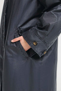 Ichi Long Waxed Coat