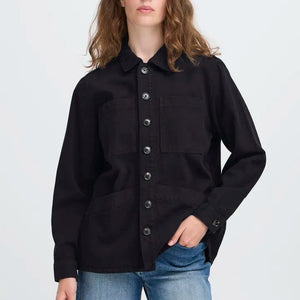 Ichi Casual Denim Shacket