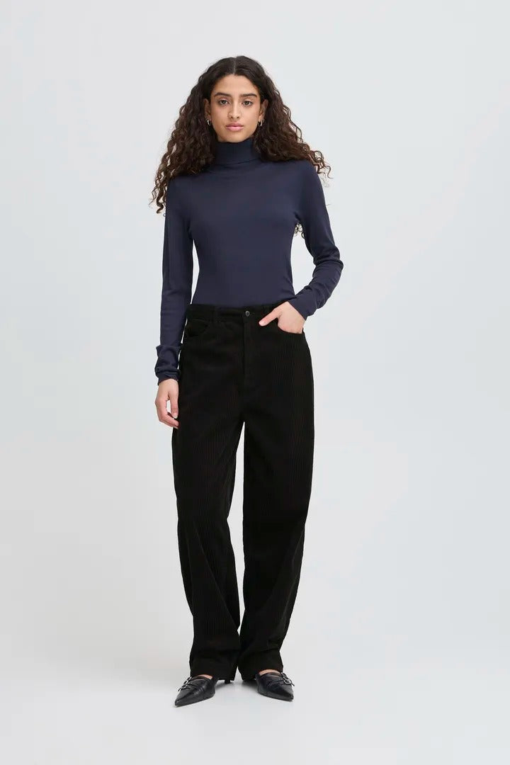 Ichi Cord Wide Leg Trousers