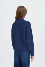 Load image into Gallery viewer, Ichi Button Up Knitted Jumper
