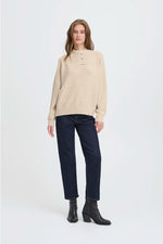 Load image into Gallery viewer, Ichi Button Up Knitted Jumper
